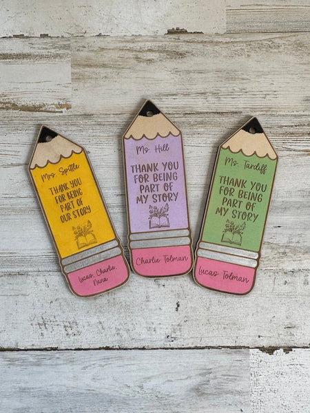 Pencil Bookmarks