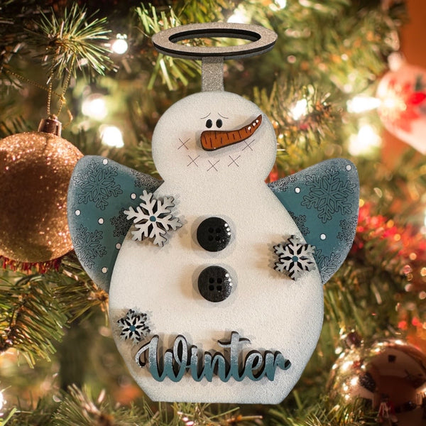 Winter Snowman Ornament