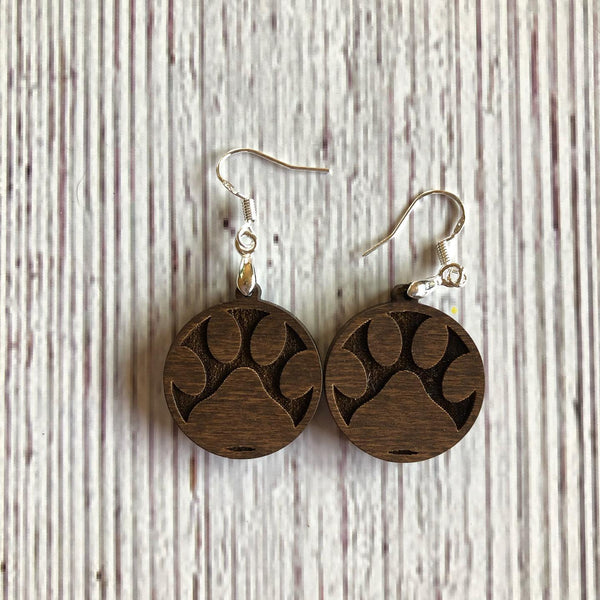 Dog Paw Earrings