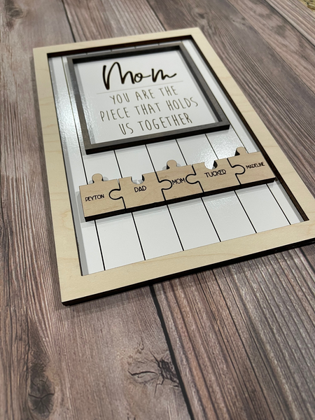 Mother's Day Puzzle Sign