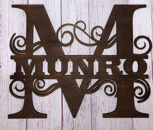 Monogram Letter