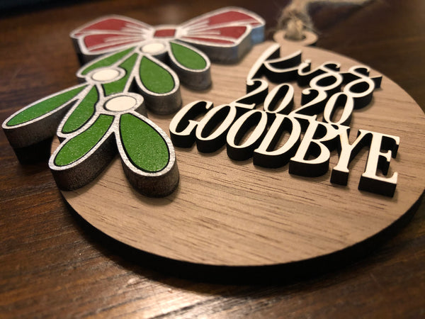 Kiss 2020 Goodbye Ornament