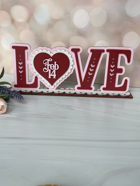 Standing Love Sign