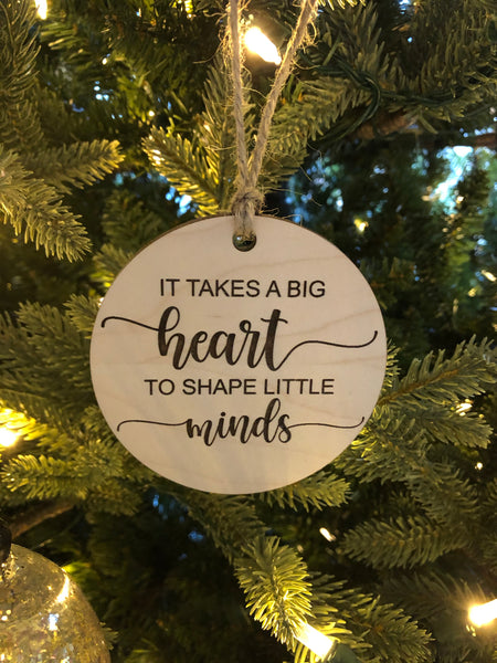 It Takes A Big Heart Ornament