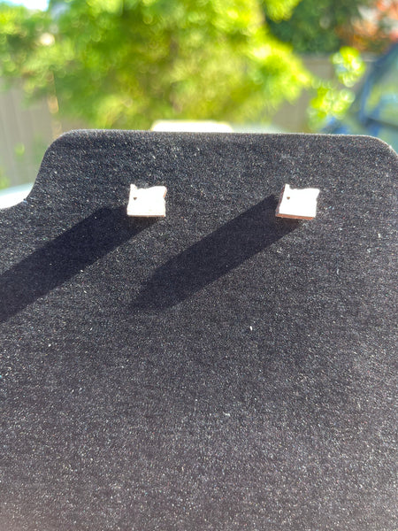 Oregon ❤️ Stud Earrings