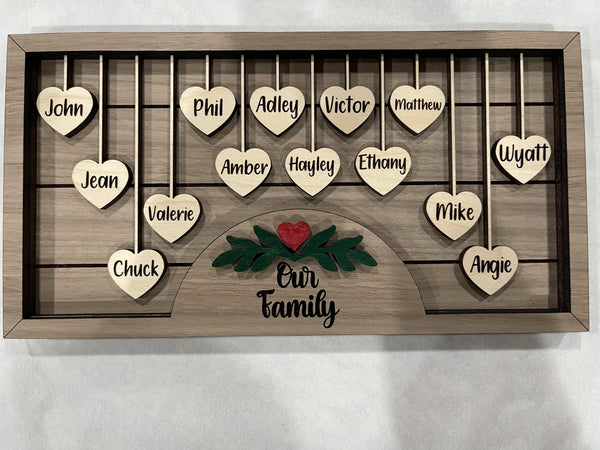 Our Family Sign