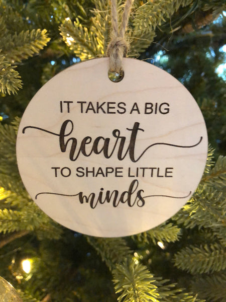 It Takes A Big Heart Ornament
