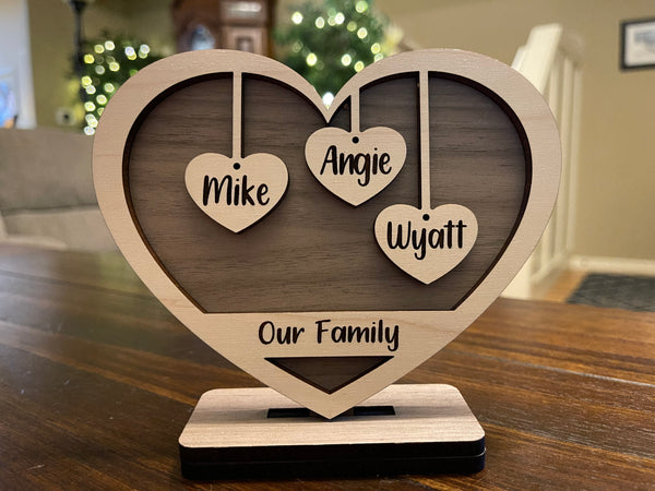 Personalized Heart Stands