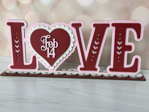 Standing Love Sign
