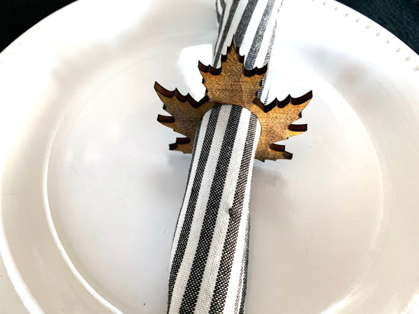Thanksgiving napkin rings (set of 3)