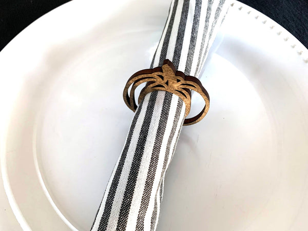 Thanksgiving napkin rings (set of 3)