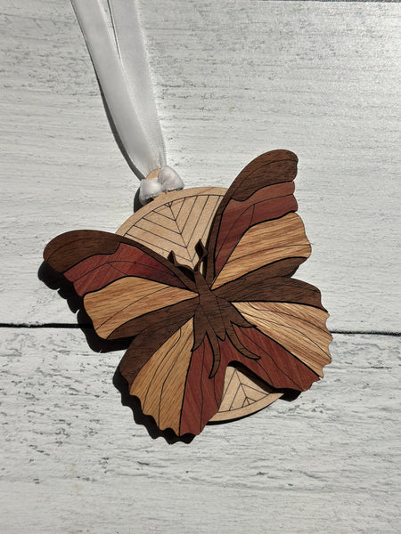 Handcrafted Butterfly Ornament/Car Charm