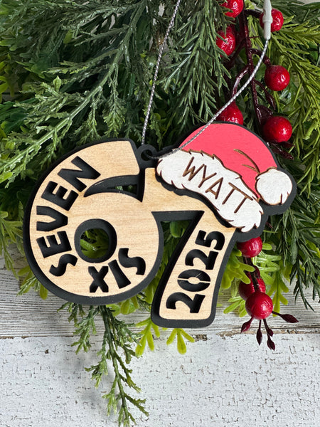67 Ornament - Personalized