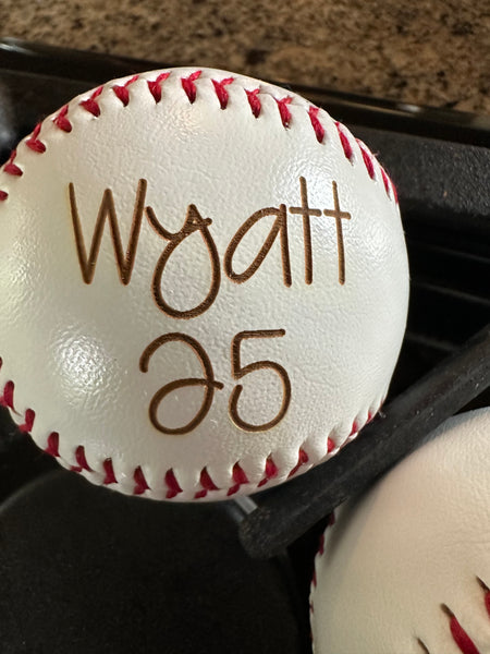 Personalized Baseball