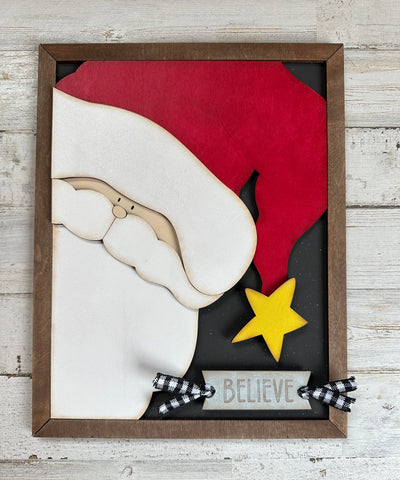 Santa Believe Sign