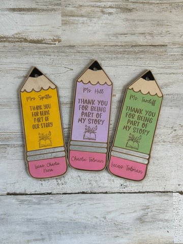 Pencil Bookmarks