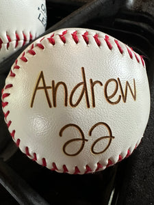 Personalized Baseball