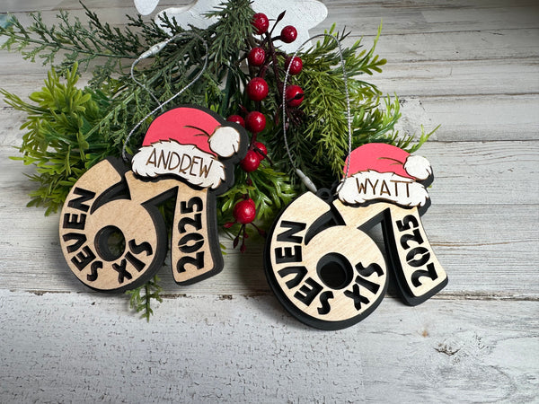 67 Ornament - Personalized