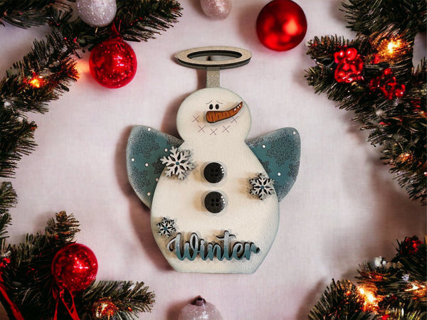 Winter Snowman Ornament