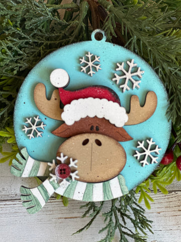 Christmas Moose