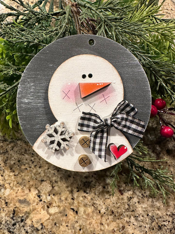 Adorable Rustic Snowman