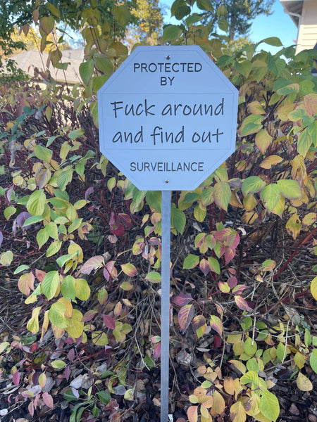 Protected By Sign