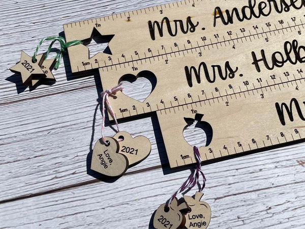Personalized Ruler - Great teacher gift