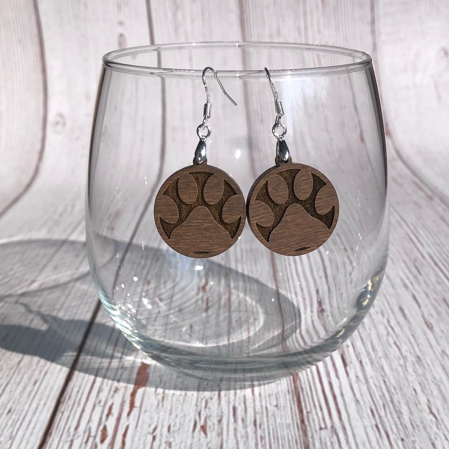 Dog Paw Earrings