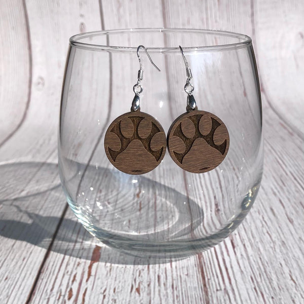 Dog Paw Earrings