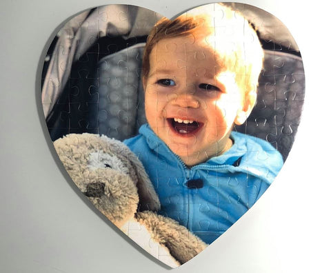 Heart: Personalized Photo Puzzle