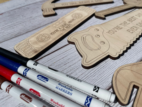 DIY Coloring Tools for Father’s Day - Personalize