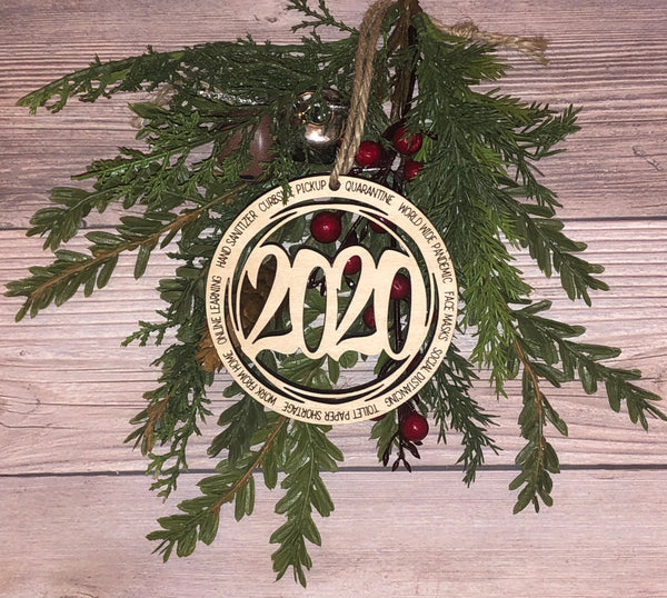 2020 Circle Ornament