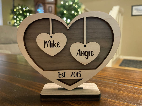 Personalized Heart Stands