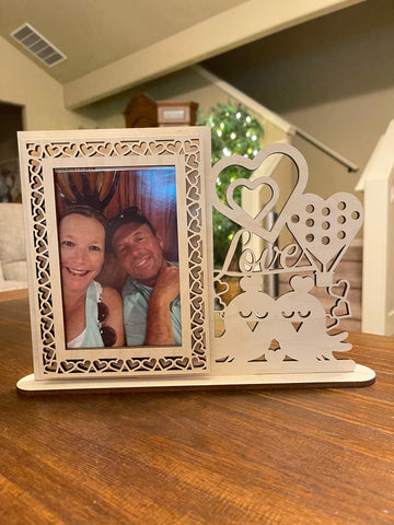 Love Birds 4x6 Picture Frame