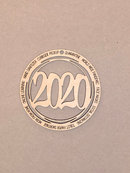 2020 Circle Ornament
