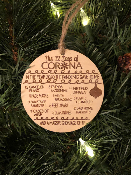 12 Days of Corona Ornament