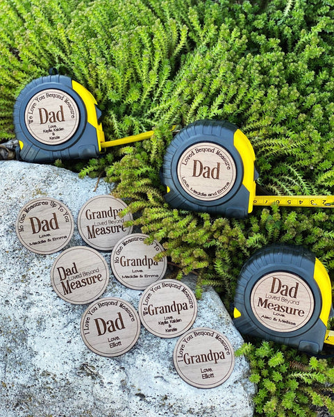 Father's Day Tape Measure - Personalized